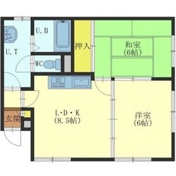 ビラコート山辺の物件間取画像